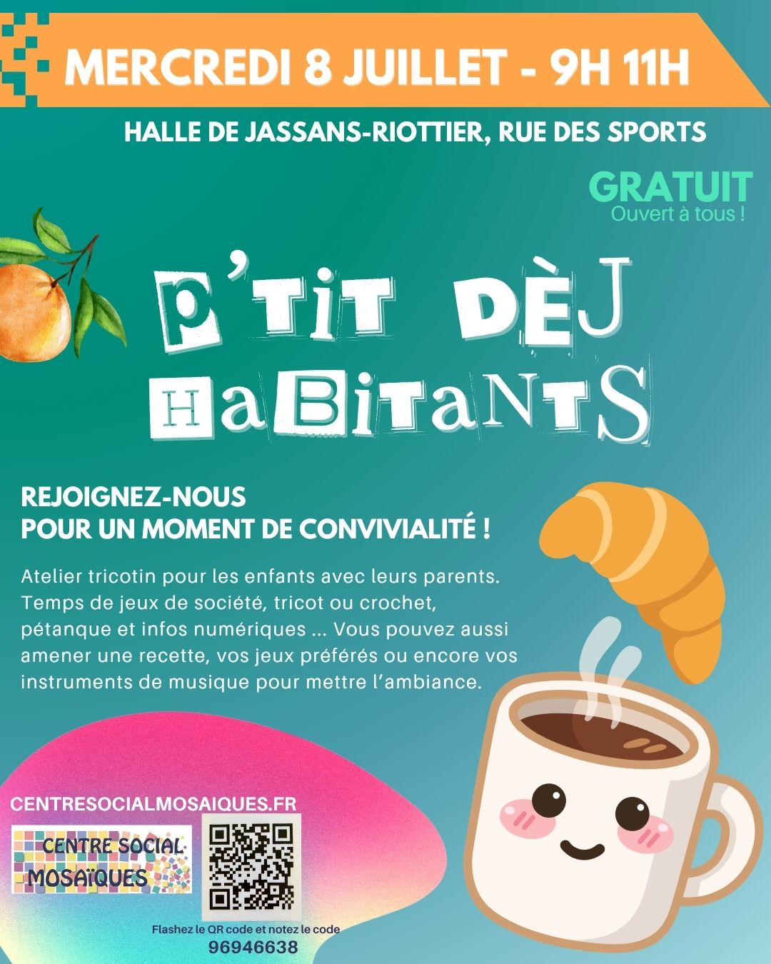 Convivialité et déjeuner